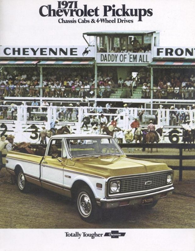 1971 Chevrolet Pickups Brochure